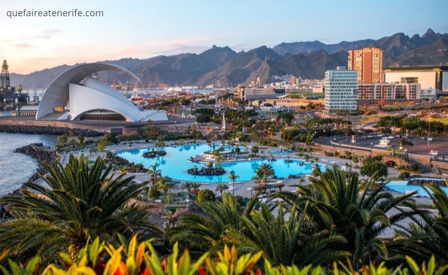 La ville de Santa Cruz de Tenerife