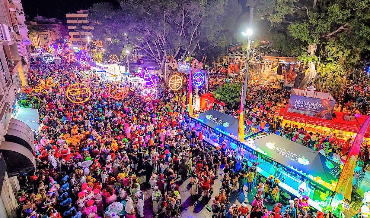 Carnaval de tenerife » Voyage Carte Plan